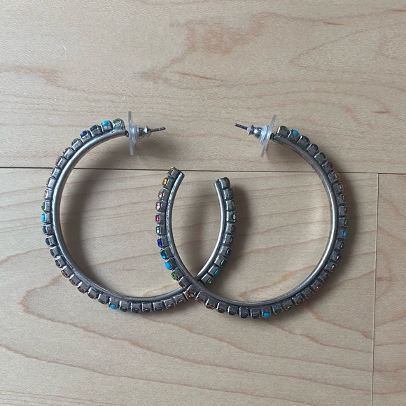 Dannijo Vega Hoop Earrings - Picture 2 of 3